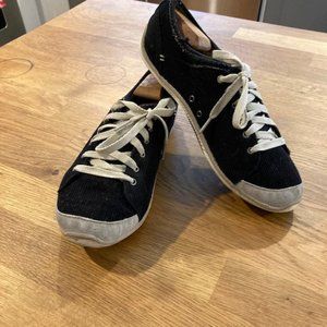 Dr. Scholls Jennie Sneakers, Black fabric, 9.5